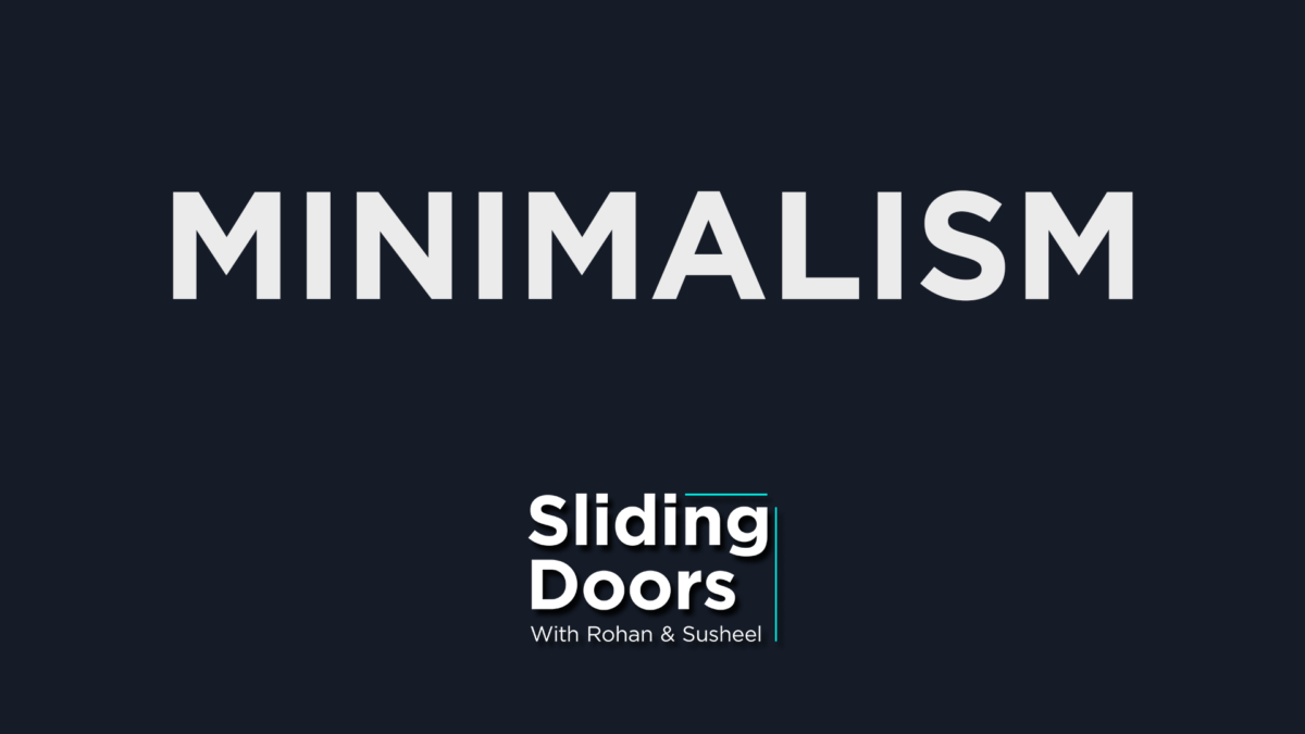 Sliding Doors Minimalism Artwork